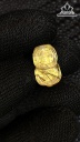 Mặt Dây Chuyền Tỳ Hưu Đá Thạch Anh Tóc Vàng Cao 19 Ngang 11 Sâu 9,5 (mm) 3,6gr