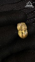 Mặt Dây Chuyền Tỳ Hưu Đá Thạch Anh Tóc Vàng Cao 19 Ngang 11,3 Sâu 10,8 (mm) 4gr