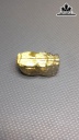 Mặt Dây Chuyền Tỳ Hưu Đá Thạch Anh Tóc Vàng Cao 28,2 Ngang 15,5 Sâu 12,5 (mm) 9,9gr