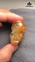 Tỳ Hưu Đá Thạch Anh Tóc Vàng Cao 31,8 Ngang 19 Sâu 15,2 (mm) 15,7gr
