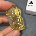 Tỳ Hưu Đá Thạch Anh Tóc Vàng Cao 32,6 Ngang 18,7 Sâu 14,4 (mm) 15,7gr
