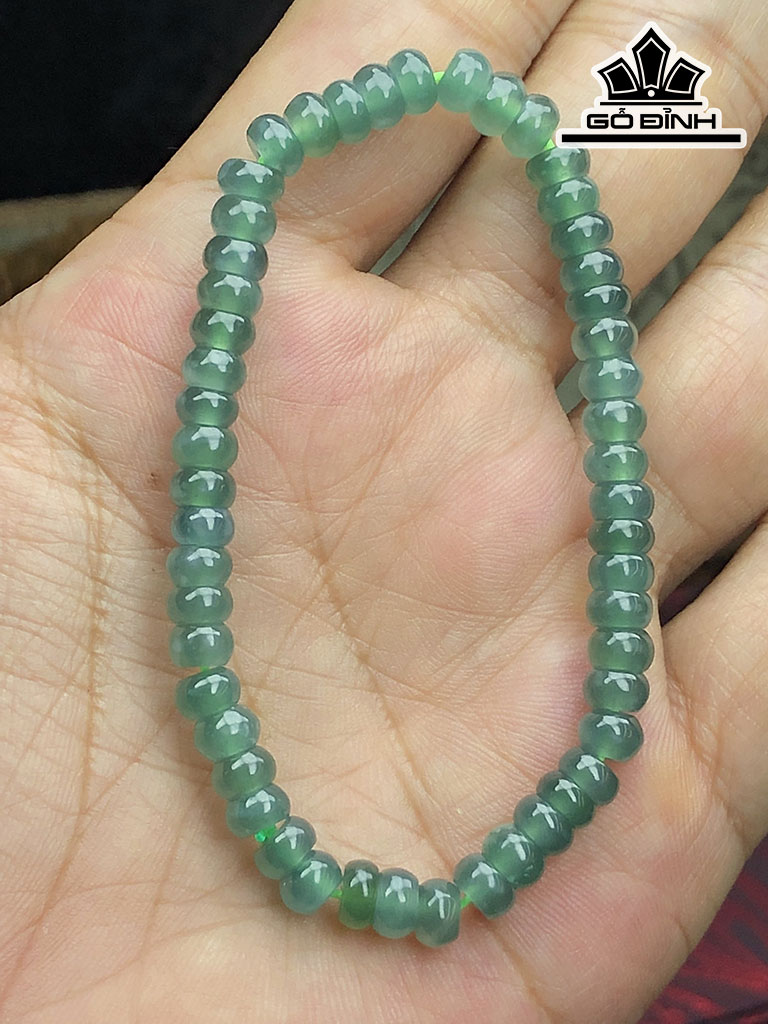 Vòng Tay Đá Thạch Anh Đường Kính Hạt 5,7 (mm) 10.8gr