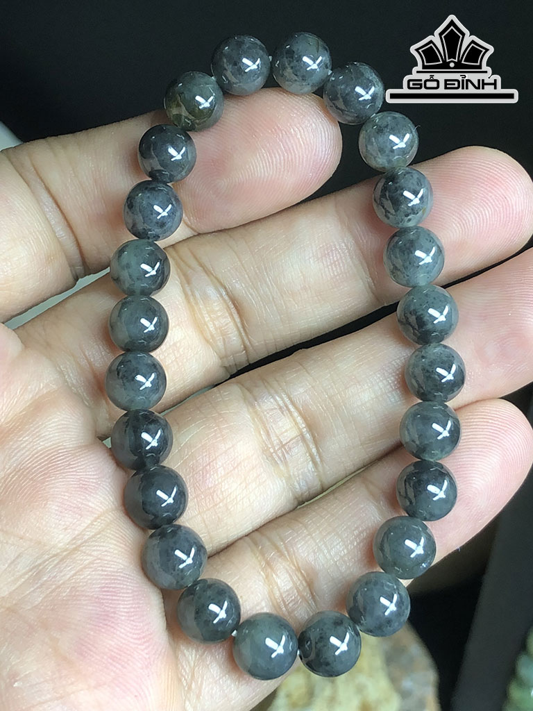 Vòng Tay Đá Thạch Anh Đường Kính Hạt 8 (mm) 20gr