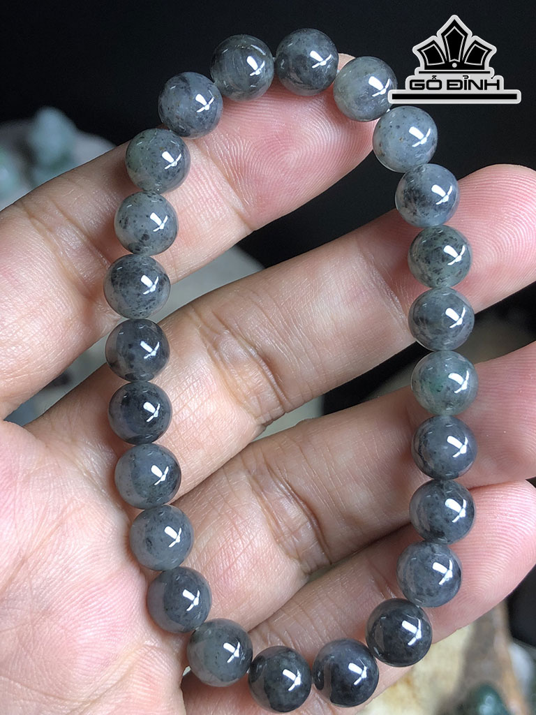 Vòng Tay Đá Thạch Anh Đường Kính Hạt 8 (mm) 20gr