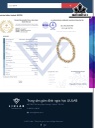 Vòng Tay Đá Thạch Anh Tóc Vàng Đường Kính Hạt 8,26-7,64 (mm) 80.86cts