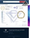 Vòng Tay Đá Thạch Anh Tóc Vàng Đường Kính Hạt 8,38-7,97 (mm) 86.60cts