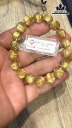 Vòng Tay Đá Thạch Anh Tóc Vàng Đường Kính Hạt 11,41-10,97 (mm) 176.90cts