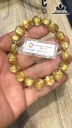 Vòng Tay Đá Thạch Anh Tóc Vàng Đường Kính Hạt 11,41-10,97 (mm) 176.90cts