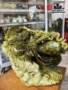 Tượng Di Lạc Đá Serpentine Cao 36 Ngang 48 Sâu 12 (cm) 18kg