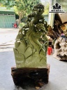 Tượng Di Lạc Đá Serpentine Cao 86 Ngang 50 Sâu 26 (cm) 42kg