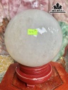 Bi Cầu Đá Thạch Anh Trắng Đường Kính 17 (cm) 8.72kg
