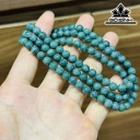 Chuỗi Đá Ngọc Lam (Turquoise) Đường Kính Hạt 6,8 (cm)