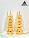 Tháp Văn Xương Đá Serpentine Cao 38 (cm)