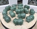 Tượng Heo Đá Phú Quý Cao 7,5 Ngang 4,5 Sâu 5 (cm)