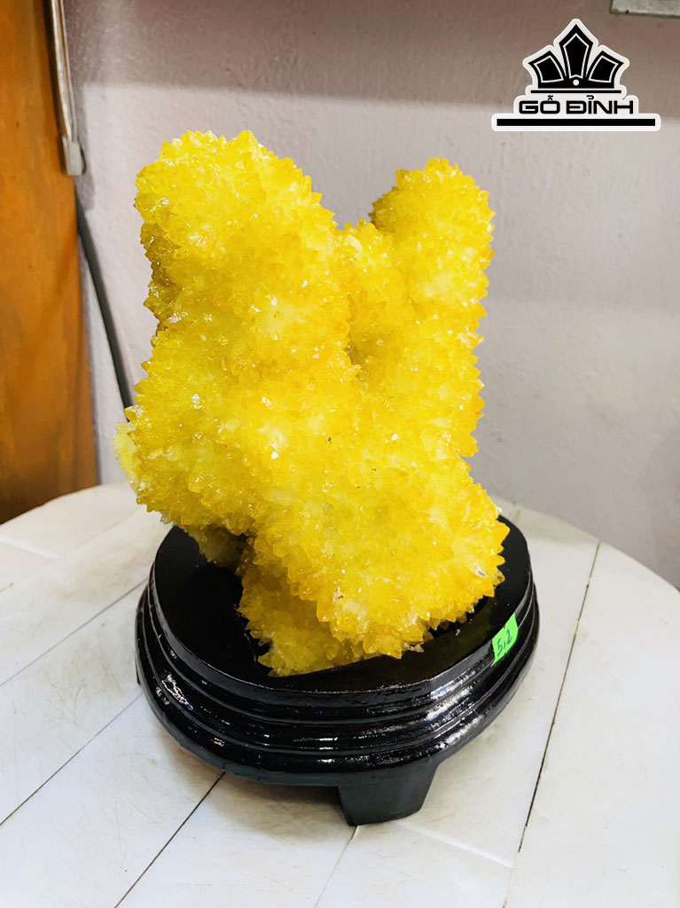 Tinh Thể Đá Thạch Anh Vàng Cao 20 Ngang 20 (cm) 5,2kg