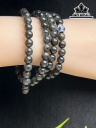 Chuỗi Đá Thạch Anh Đen Đường Kính Hạt 7,5 (mm)