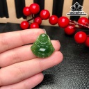 Mặt Dây Chuyền Dilac Đá Ngọc Bích (Nephrite Jade) Cao 2,5 (cm)