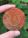 Mặt Dây Chuyền Đá Cẩm Thạch (Jadeite) Cao 5,,2 Ngang 5,2 Sâu 3,5 (cm)