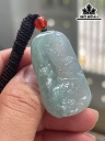 Mặt Dây Chuyền Đá Cẩm Thạch (Jadeite) Cao 38 Ngang 21 Sâu 7 (mm)
