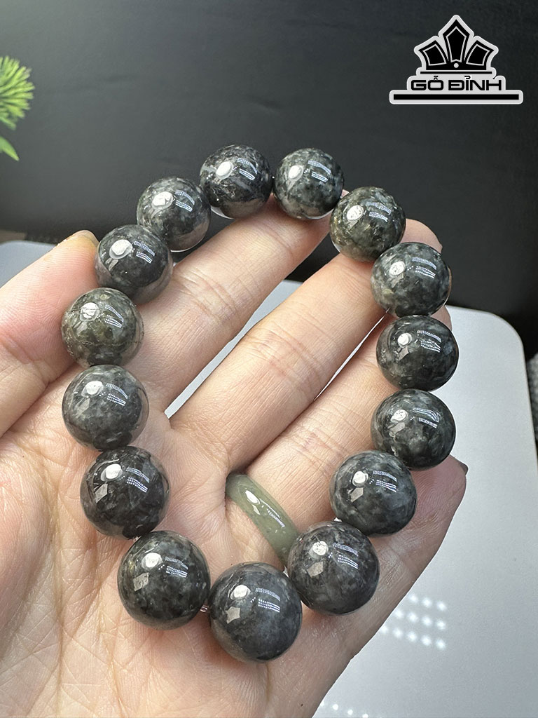 Vòng Tay Đá Cẩm Thạch Đường Kính Hạt 13 (mm)