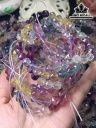 Vòng Tay Đá Flourite Đường Kính Hạt 7-7,5-8 (mm)