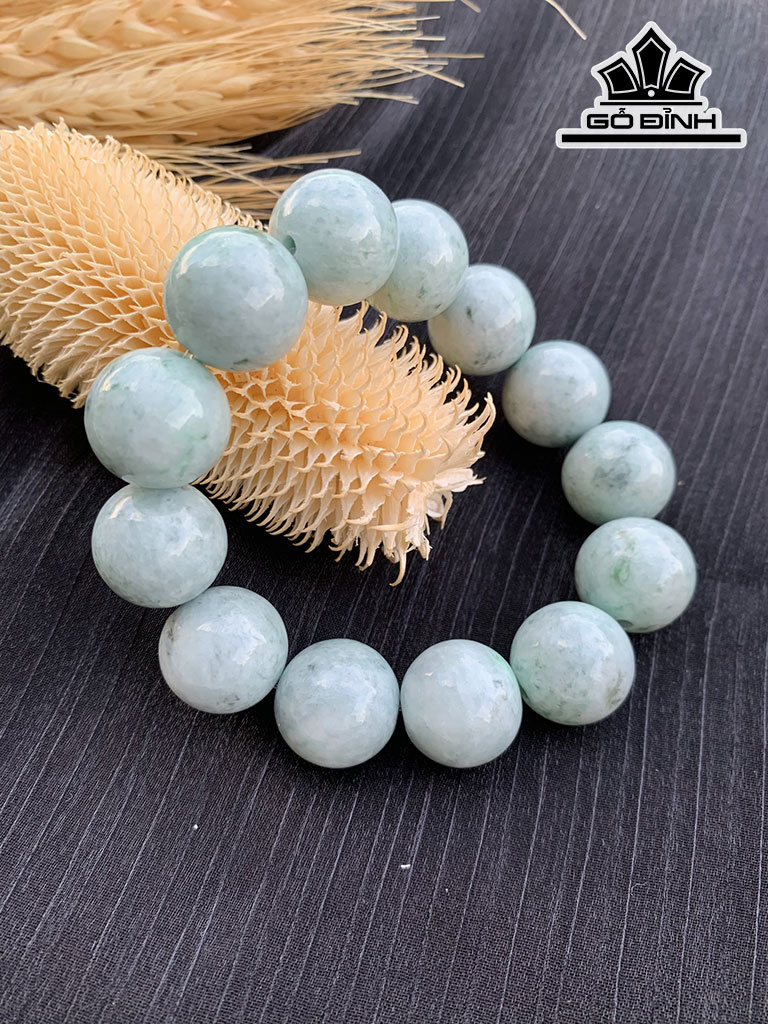 Vòng Tay Đá Thạch Anh Đường Kính Hạt 16 (mm)