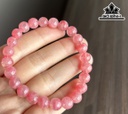 Vòng Tay Đá Thạch Anh Hồng Đường Kính Hạt 7 (mm)