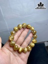 Vòng Tay Đá Thạch Anh Tóc Vàng Đường Kính Hạt 13,5 (mm)