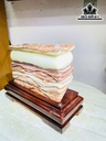 Tác Phẩm Đá Canxit Cao 18 Ngang 19 (cm) 4kg