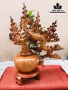 Bình Mai Phú Quý Gỗ Hương Cao 70 Ngang 59 Sâu 30 (cm)