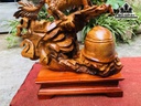 Tượng Long Mã Gỗ Hương Cao 46 Ngang 35 Sâu 15 (cm)