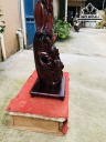 Tượng Mai Trĩ Gỗ Trắc Cao 96 Ngang 32 Sâu 25 (cm)