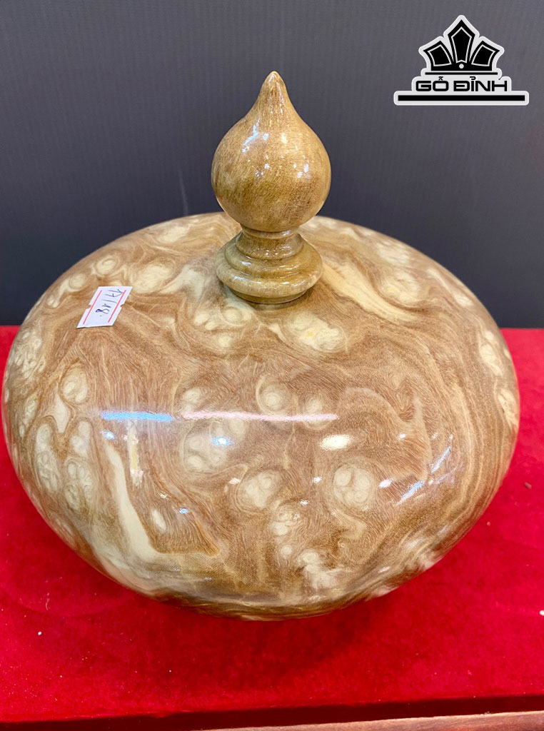 Chum Phú Quý Gỗ Nu Nghiến Cao 18 Đường Kính 18 (cm)