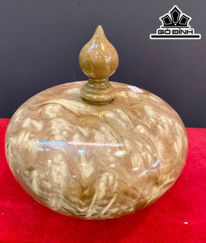 Chum Phú Quý Gỗ Nu Nghiến Cao 18 Đường Kính 18 (cm)