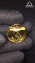 Mặt Dây Chuyền Đá Thạch Anh Tóc Vàng Cao 24,4 Ngang 22,9 Sâu 12,6 (mm) 9,6gr