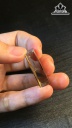 Mặt Dây Chuyền Đá Thạch Anh Tóc Vàng Cao 26,4 Ngang 16,8 Sâu 7,5 (mm) 8,6gr