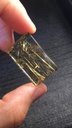 Mặt Dây Chuyền Đá Thạch Anh Tóc Vàng Cao 26,4 Ngang 16,8 Sâu 7,5 (mm) 8,6gr
