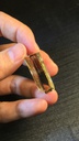 Mặt Dây Chuyền Đá Thạch Anh Tóc Vàng Cao 26,4 Ngang 16,8 Sâu 7,5 (mm) 8,6gr