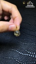 Mặt Dây Chuyền Đá Thạch Anh Tóc Vàng Đường Kính 10,3 (mm) 1.5gr