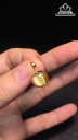 Mặt Dây Chuyền Đá Thạch Anh Tóc Vàng Đường Kính 10,4 (mm) 1.6gr