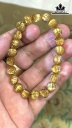 Vòng Tay Đá Thạch Anh Tóc Vàng Đường Kính Hạt 8,8 (mm) 20gr