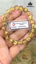Vòng Tay Đá Thạch Anh Tóc Vàng Đường Kính Hạt 8,70-8,11 (mm) 89.64cts