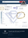 Vòng Tay Đá Thạch Anh Tóc Vàng Đường Kính Hạt 9,09-8,49 (mm) 101.06cts