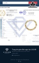 Vòng Tay Đá Thạch Anh Tóc Vàng Đường Kính Hạt 11,36-10,48 (mm) 173.00cts
