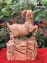 Tượng Nhất Dương Gỗ Ngọc Am Cao 37 Ngang 23 Sâu 12 (cm)