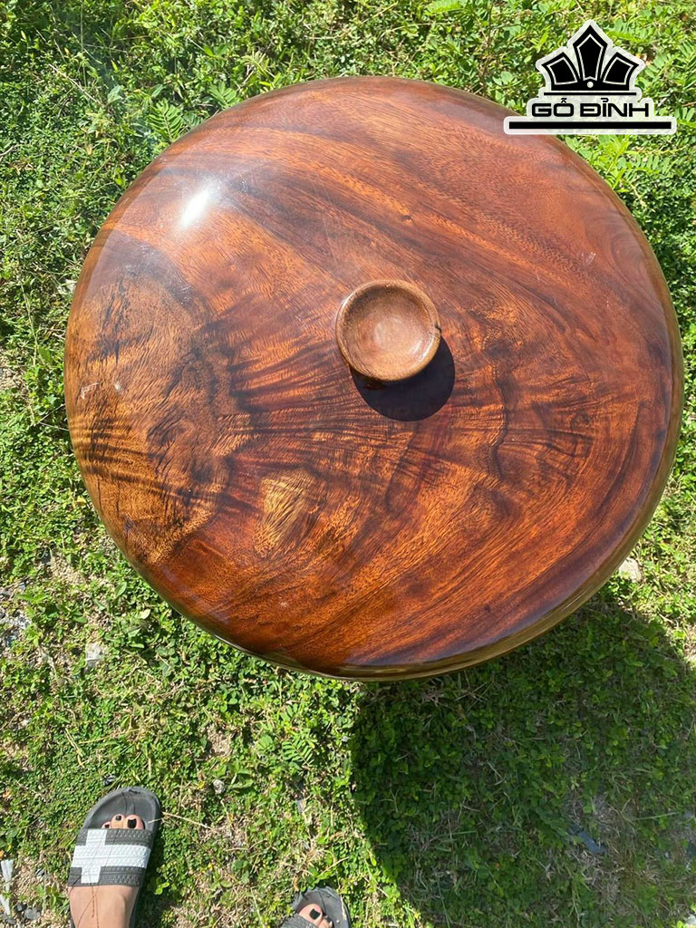 Chum Phú Quý Gỗ Lim Cao 22 Đường Kính 60 (cm)