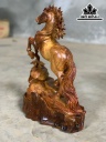 Tượng Ngựa Phong Thủy (Nhất Mã Phi Thiên) Gỗ Hương Cao 44 Ngang 34 Sâu 18 (cm)