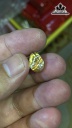 Mặt Dây Chuyền Đá Thạch Anh Tóc Vàng Cao 12,9 Ngang 8,8 Sâu 6 (mm) 1gr