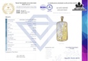 Mặt Dây Chuyền Quan Âm Đá Thạch Anh Tóc Vàng Cao 43,71 Ngang 22,9 Sâu 9,35 (mm) 110,72cts