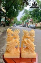 Cặp Song Long Đá Ngọc Hoàng Long Cao 23 (cm)